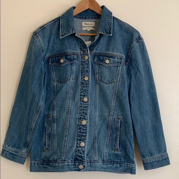 Coats | Madewell Oversized Jean Jacket 